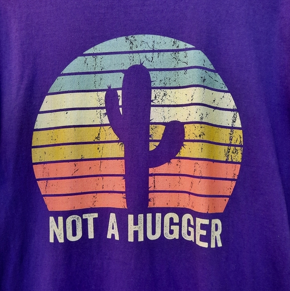 Not A Hugger T-Shirt, Large - Picture 3 of 6